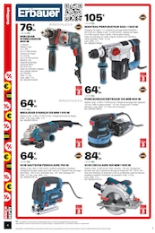 Prix et réduction Ponceuse dans le prospectus Brico Dépôt en cours Offre Ponceuse dans le catalogue Brico Dépôt du moment à la page 4