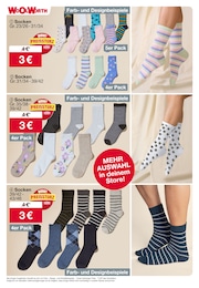 Woolworth Socken im Prospekt 