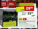 LED Gruppenbeleuchtung – 1512 Lichter von  im aktuellen Pflanzen Kölle Prospekt für 33,33 €