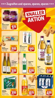 Wasser im aktuellen REWE Prospekt (Mönchengladbach) Wasser im REWE Prospekt "Dein Markt" mit 30 Seiten (Mönchengladbach)