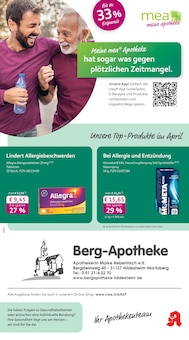 mea - meine apotheke Prospekt Unsere April-Angebote mit 4 Seiten
