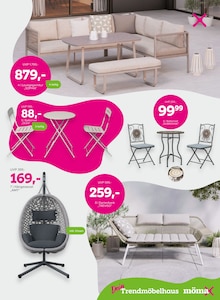 Gartensitzmöbel im mömax Prospekt "Bei dir liegt Sparen im Trend?" mit 16 Seiten (Mannheim)