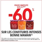 Promo -60% de remise immédiate sur le 2ème produit sur les confitures intenses Bonne Maman à  dans le catalogue Intermarché Super à Lambersart