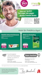 mea - meine apotheke Prospekt für Berlin mit 4 Seiten mea - meine apotheke Prospekt für Berlin: "Unsere August-Angebote", 4 Seiten, 01.08.2026 - 31.08.2026