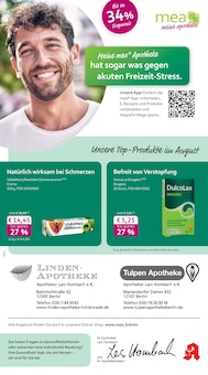 Aktueller mea - meine apotheke Prospekt "Unsere August-Angebote" für Berlin Aktueller mea - meine apotheke Prospekt für Berlin mit Seiten