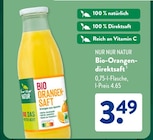 Bio-Orangendirektsaft von Nur Nur Natur für 3,49 € bei ALDI SÜD im Angebot Bio-Orangendirektsaft von Nur Nur Natur im aktuellen ALDI SÜD Prospekt