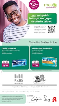 Aktueller mea - meine apotheke Prospekt (Schramberg, 4 Seiten zum blättern mea - meine apotheke Prospekt Unsere Juni-Angebote mit 4 Seiten