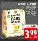 Fassbrause Zitrone Angebote von Gaffels bei EDEKA Wuppertal für 3,99 €