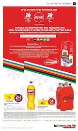 Coca-Cola Angebote im Prospekt "TOUT VOTRE MAGASIN CONTRE LA VIE CHÈRE" von Intermarché auf Seite 23
