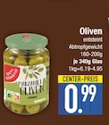 Oliven von GUT&GÜNSTIG für 0,99 € bei EDEKA im Angebot Oliven von GUT&GÜNSTIG im aktuellen EDEKA Prospekt