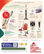 Centrale Vapeur Angebote im Prospekt "Une rentrée EXTRA on reprend, on recycle, vous agissez !" von Extra Centrale Vapeur Angebote im Prospekt "Une rentrée EXTRA on reprend, on recycle, vous agissez !" von Extra auf Seite 8