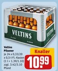 REWE - Pilsener Angebot im Prospekt Pilsener bei REWE im Prospekt "" für 10,99 €