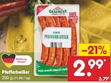 Netto Marken-Discount Bickenbach - Pfefferbeißer Angebot im Prospekt Pfefferbeißer bei Netto Marken-Discount im Bickenbach Prospekt für 2,99 €