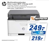 Multifunktionsdrucker Color Laser MFP 178nwg weiß im Angebot bei expert in Neustadt Multifunktionsdrucker Color Laser MFP 178nwg weiß Angebote von HP bei expert Neustadt für 219,00 €