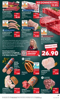 Schweinefleisch im Kaufland Prospekt "Hier bin ich richtig" mit 66 Seiten (Bremerhaven)