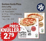 Pizza im V-Markt Prospekt Pizza Extra Luftig von Gustavo Gusto im aktuellen V-Markt Prospekt für 2,79 €