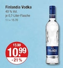 Vodka von Finlandia für 10,99 € bei V-Markt im Angebot Vodka von Finlandia im aktuellen V-Markt Prospekt