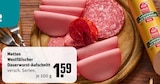 Westfälischer Dauerwurst-Aufschnitt Angebote von Metten bei REWE Herten für 1,59 €