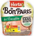 Promo Jambon le bon paris à l'étouffée conservation sans nitrite à 1,66 € dans le catalogue U Express à Franquevaux