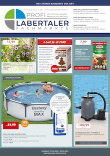 Labertaler Fachmarkt Prospekt Aktuelle Angebote! mit  Seiten in Kelheim und Umgebung