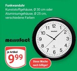 Funkwanduhr Angebote von manufact bei GLOBUS Völklingen für 9,99 €