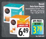 Dolce Gusto Kapseln Flat White Angebote von Nescafé bei EDEKA Hof für 3,79 €