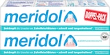 Zahncreme Doppelpack von Meridol oder Elmex Sensitive für 7,99 € bei Rossmann im Angebot Zahncreme Doppelpack von Meridol oder Elmex Sensitive im aktuellen Rossmann Prospekt
