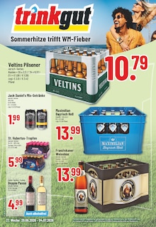 Veltins im aktuellen EDEKA Prospekt (Hückelhoven) Veltins im EDEKA Prospekt "Aktuelle Angebote" mit 24 Seiten (Hückelhoven)
