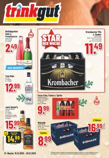 Krombacher im aktuellen EDEKA Prospekt (Hückelhoven) Krombacher im EDEKA Prospekt "Aktuelle Angebote" mit 30 Seiten (Hückelhoven)
