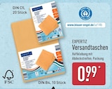 Versandtaschen DIN C5 von Expertiz im aktuellen ALDI Nord Prospekt für 0,99 €