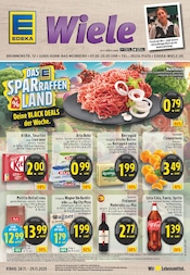 Cola im EDEKA Prospekt in Horn-Bad Meinberg Aktueller EDEKA Prospekt mit Cola, "Aktuelle Angebote", Seite 1