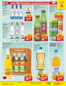 Saft im Netto Marken-Discount Prospekt "Aktuelle Angebote" mit 60 Seiten (Göttingen)