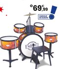 BATTERIE 5 FÛTS ROCK DRUMMER à 69,99 € dans le catalogue JouéClub