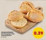 Rosenbrötchen im Angebot bei Penny in Wesel Rosenbrötchen Angebote von Bäckerkrönung bei Penny Wesel für 0,39 €