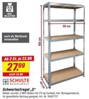 Schwerlastregal „S“ im Angebot bei toom Baumarkt in Ludwigshafen Schwerlastregal „S“ Angebote von SCHULTE Regalwelt bei toom Baumarkt Ludwigshafen für 27,99 €