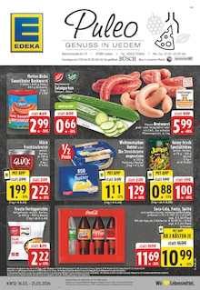 Aktueller EDEKA Prospekt "Aktuelle Angebote" für Uedem Aktueller EDEKA Prospekt für Uedem mit Seiten