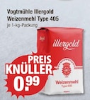Weizenmehl Type 405 Angebote von Vogtmühle Illergold bei V-Markt Augsburg für 0,99 €