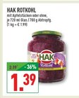 Rotkohl Angebote von HAK bei Marktkauf Dinslaken für 1,39 €