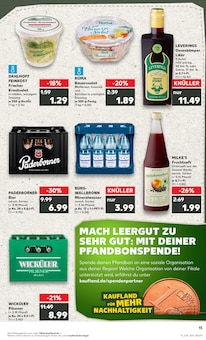 Getränke im Kaufland Prospekt "Aktuelle Angebote" mit 54 Seiten (Wuppertal)