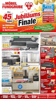 Sitzmöbel im aktuellen Die Möbelfundgrube Prospekt (Mainz) Sitzmöbel im Die Möbelfundgrube Prospekt "Jubiläums Finale" mit 18 Seiten (Mainz)