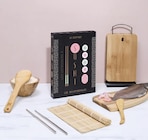 Coffret livre à sushi 4 pièces en promo chez Maxi Bazar Hyères à 9,99 €