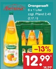 Orangensaft Angebot in Waldmünchen Orangensaft im aktuellen Prospekt bei Netto Marken-Discount in Waldmünchen