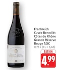 EDEKA - Côtes du Rhône Grande Réserve Rouge AOC Angebot im Prospekt Côtes du Rhône Grande Réserve Rouge AOC bei EDEKA im Prospekt "" für 4,99 €