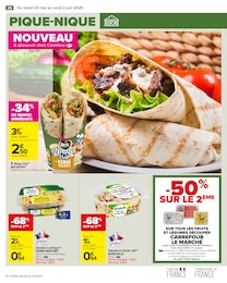 Prix et réduction Tripes dans le prospectus Carrefour en cours Offre Tripes dans le catalogue Carrefour du moment à la page 28