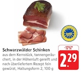 Schwarzwälder Schinken Angebote bei EDEKA Mannheim für 2,29 €