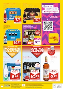 Warsteiner im Netto Marken-Discount Prospekt "DER ORT, AN DEM DU IMMER AUSGEZEICHNETE PREISE FINDEST." mit 2 Seiten (Schweinfurt)