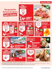 Saucisse en promo dans le catalogue Auchan Hypermarché à la page 9
