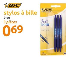 Stylos à bille - Action à Le Havre Stylos à bille en promo chez Action Le Havre à 0,69 €