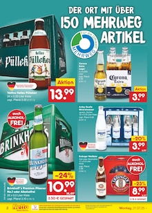 Bier im aktuellen Netto Marken-Discount Prospekt (Lünen) Bier im Netto Marken-Discount Prospekt "Aktuelle Angebote" mit 65 Seiten (Lünen)
