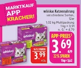 Katzennahrung Angebote von whiskas bei Marktkauf Coburg für 3,69 €